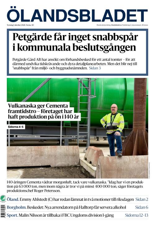 Ölandsbladet 1.10.2026
