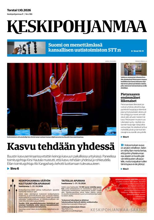 Keskipohjanmaa 1.10.2026