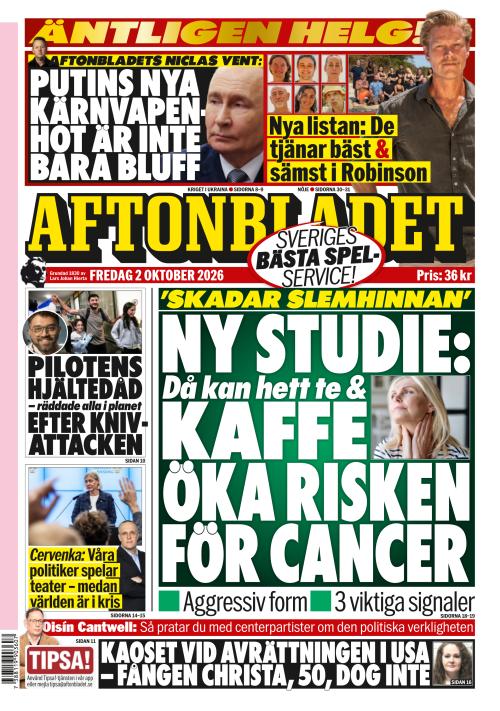 Aftonbladet 2.10.2026