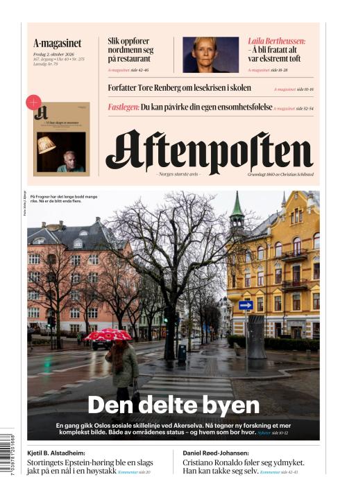 Aftenposten 2.10.2026