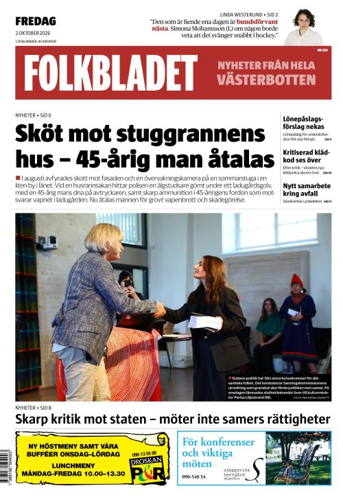 Folkbladet (Västerbotten) 2.10.2026