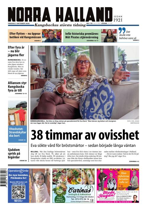 Norra Halland 2.10.2026