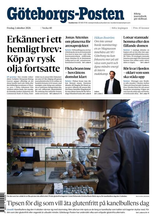 Göteborgs-Posten 2.10.2026