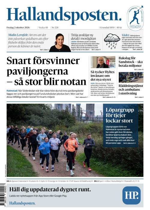 Hallandsposten 2.10.2026