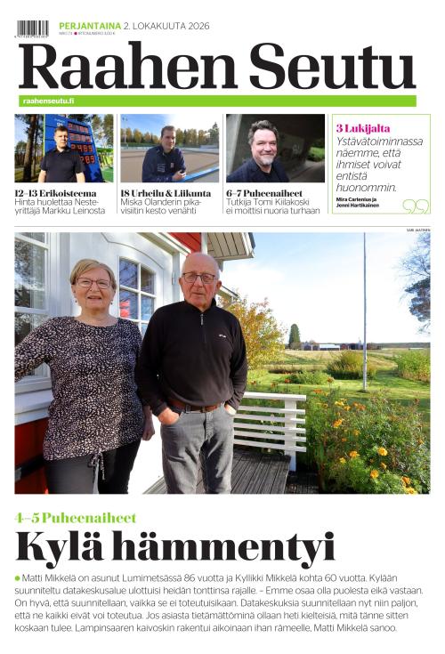Raahen Seutu 2.10.2026