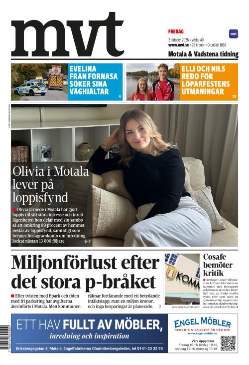 Motala Vadstena Tidning 2.10.2026