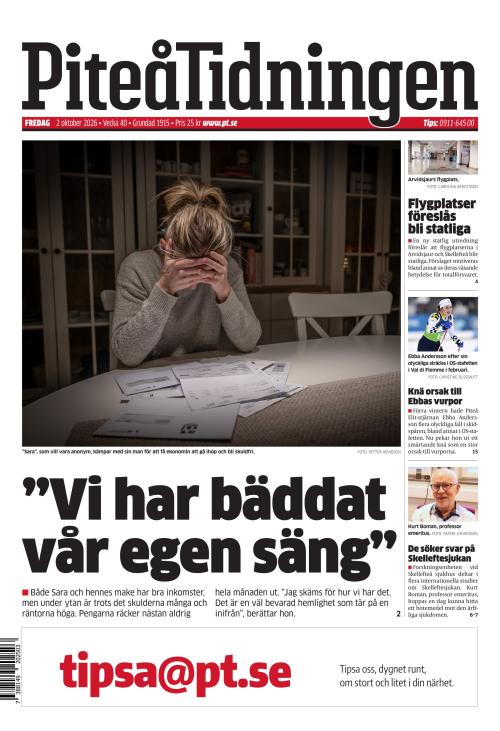 Piteå-Tidningen 2.10.2026