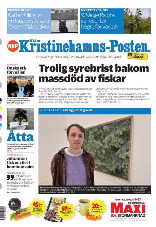 Nya Kristinehamns-Posten 2.10.2026