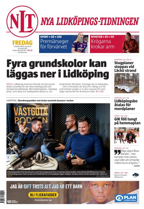 Nya Lidköpings-Tidningen 2.10.2026