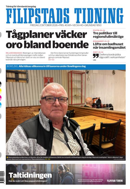 Filipstads Tidning 2.10.2026