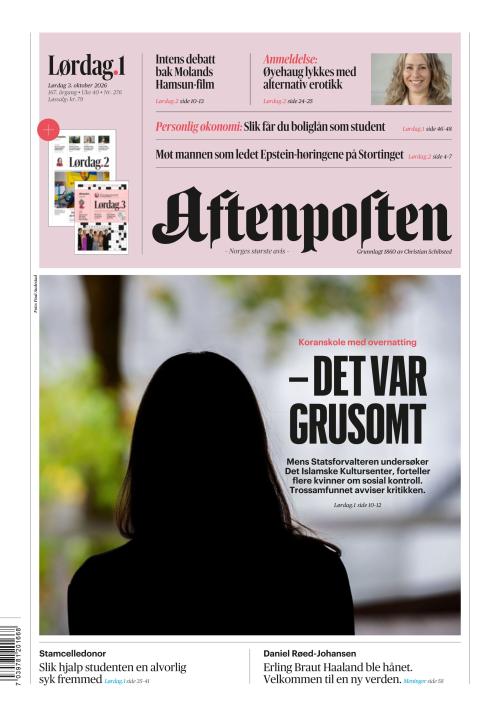 Aftenposten 3.10.2026