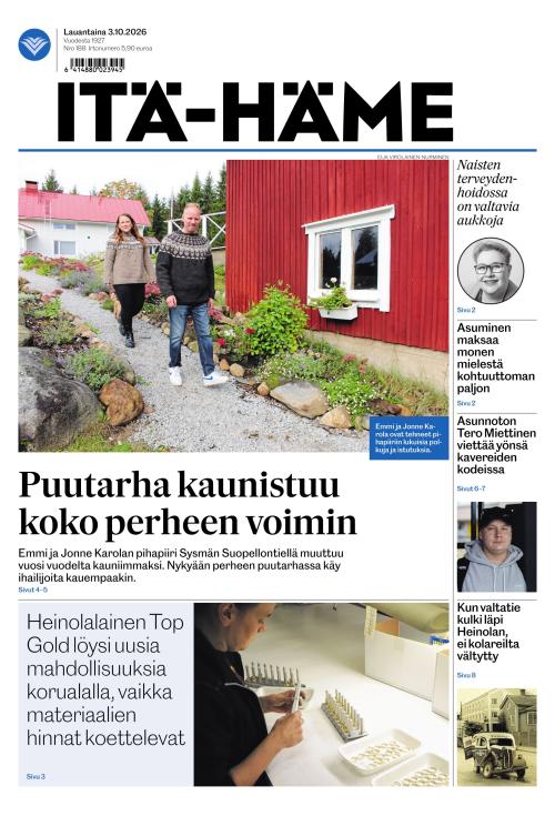 Itä-Häme 3.10.2026