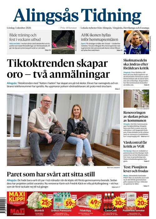 Alingsås Tidning 3.10.2026