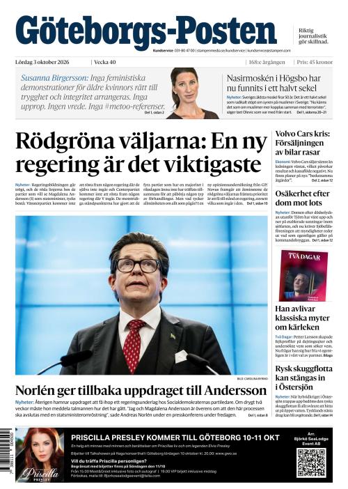 Göteborgs-Posten 3.10.2026