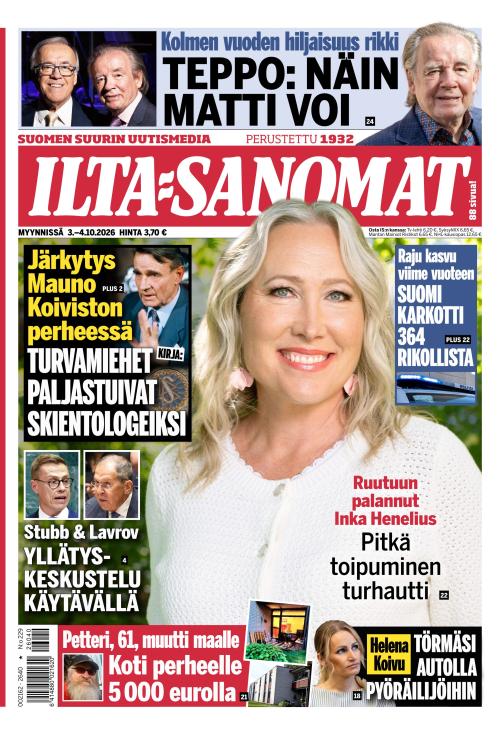 Ilta-Sanomat 3.10.2026