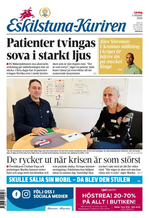 Eskilstuna-Kuriren 3.10.2026