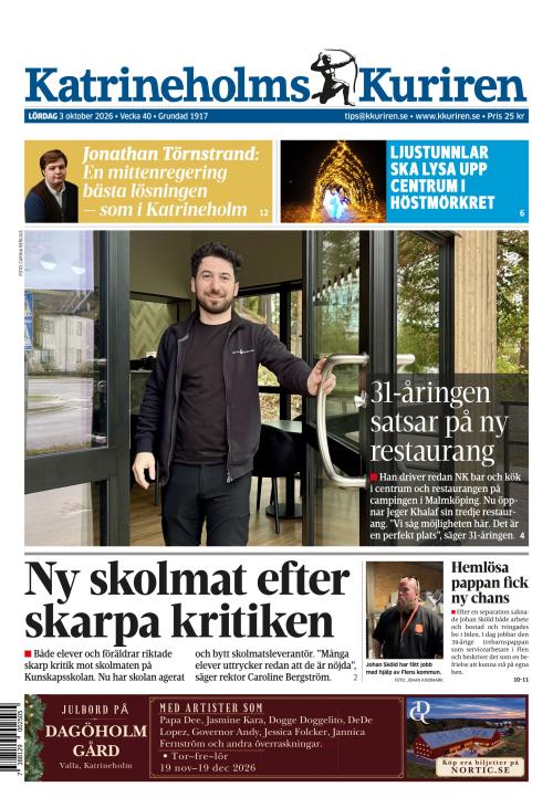 Katrineholms-Kuriren 3.10.2026