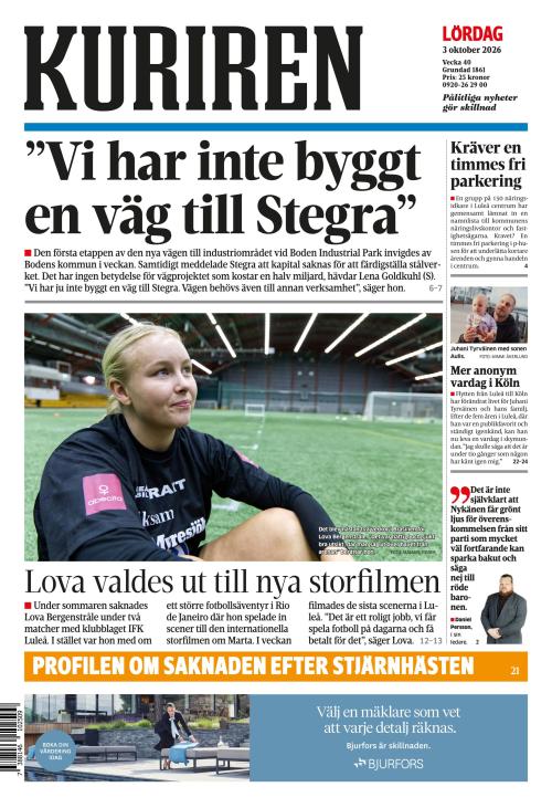 Norrbottens-kuriren 3.10.2026