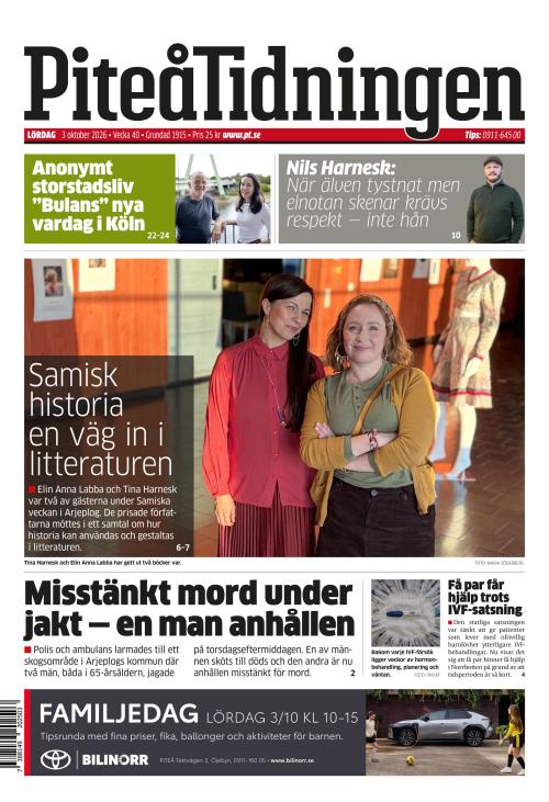 Piteå-Tidningen 3.10.2026