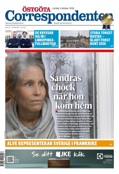 Östgöta Correspondenten 3.10.2026