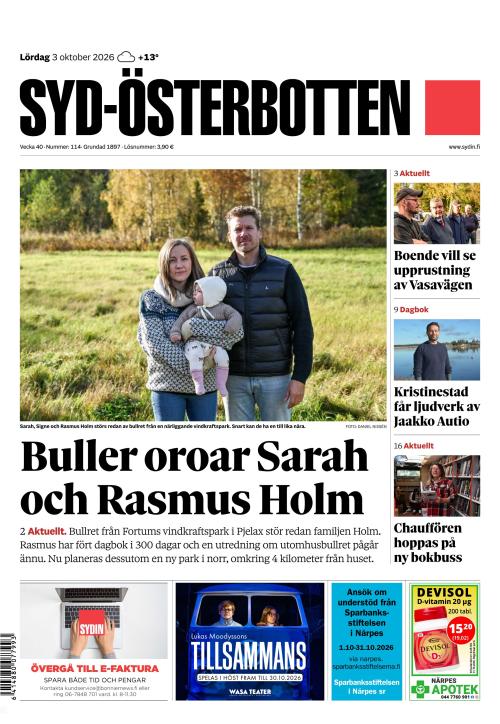 Syd-Österbotten 3.10.2026