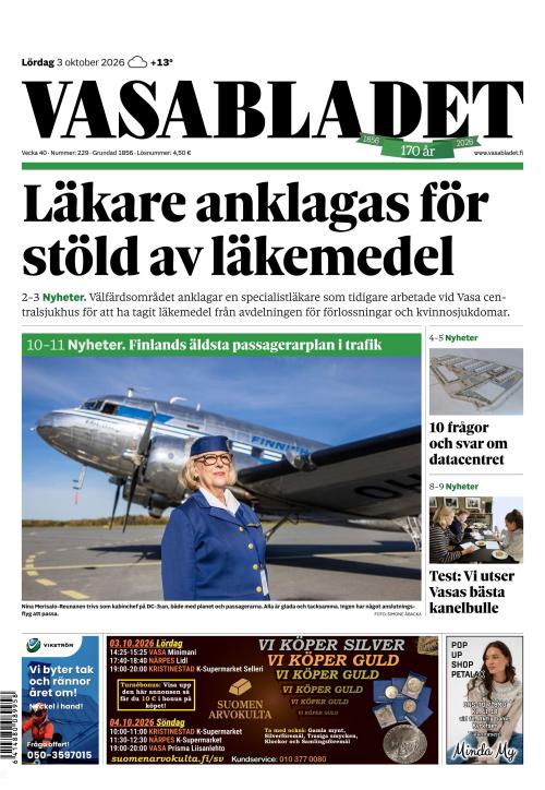 Vasabladet 3.10.2026