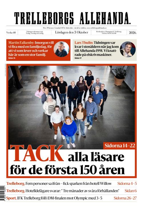 Trelleborgs Allehanda 3.10.2026