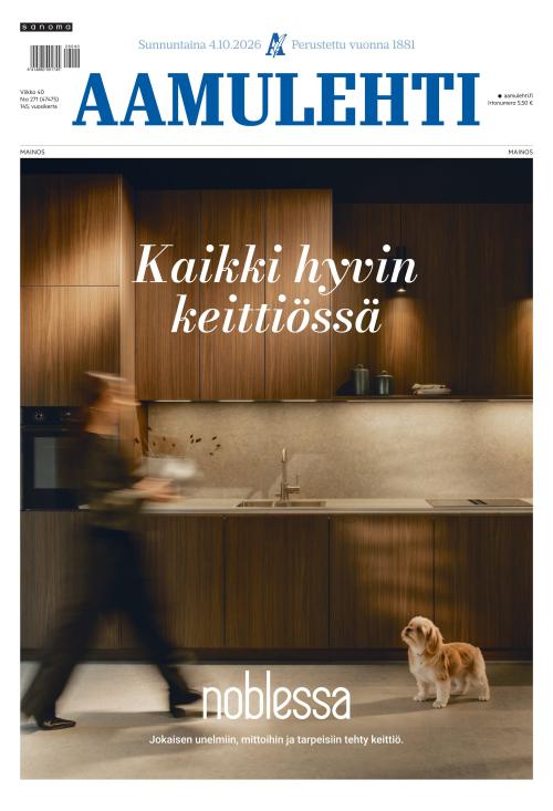 Aamulehti 4.10.2026