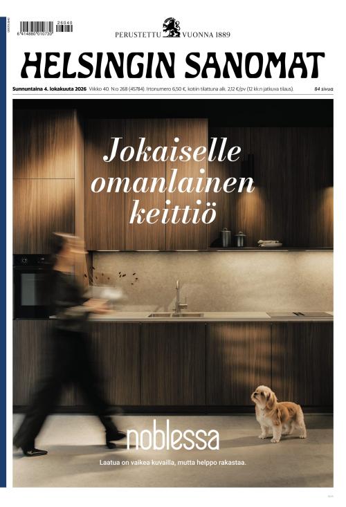 Helsingin Sanomat 4.10.2026