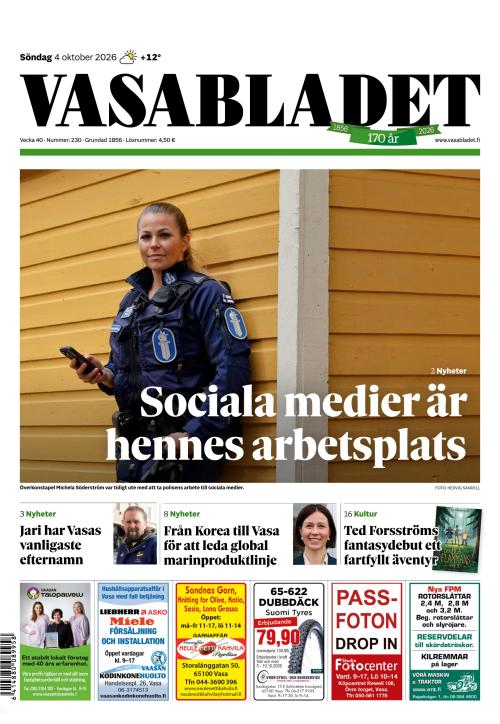 Vasabladet 4.10.2026