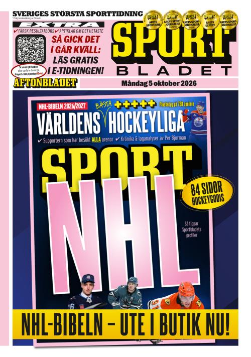Aftonbladet Sportbladet 5.10.2026