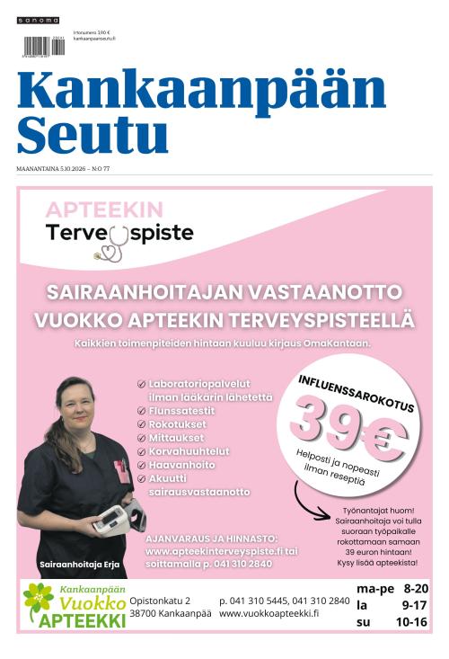Kankaanpään Seutu 5.10.2026