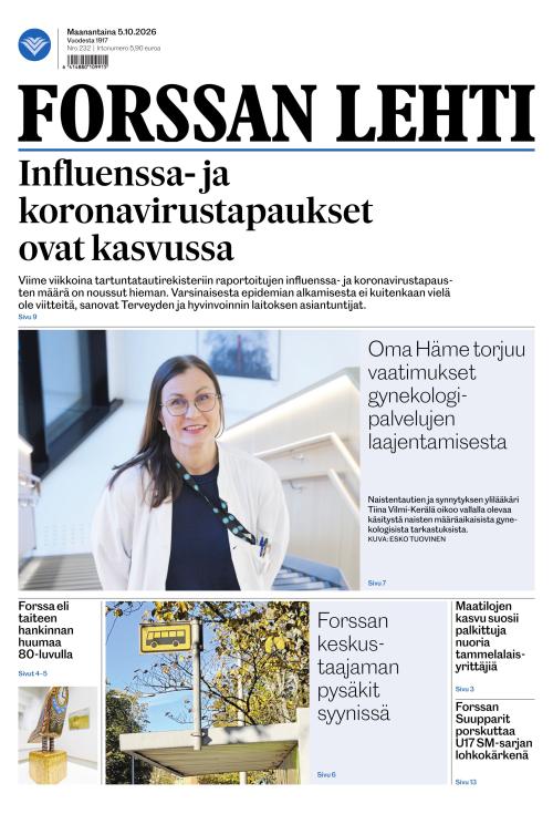 Forssan Lehti 5.10.2026