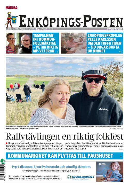 Enköpings-Posten 5.10.2026