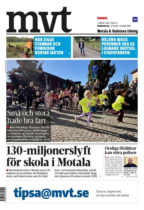 Motala Vadstena Tidning 5.10.2026