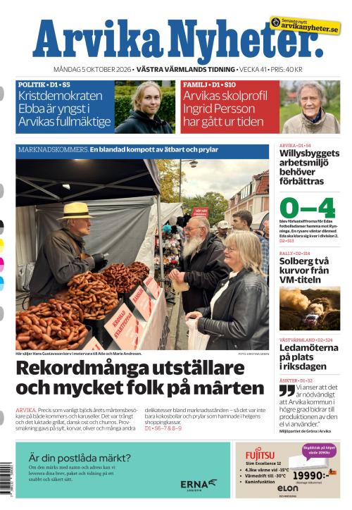 Arvika Nyheter 5.10.2026
