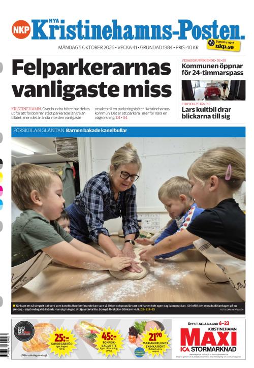 Nya Kristinehamns-Posten 5.10.2026