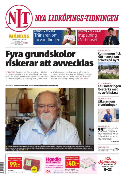 Nya Lidköpings-Tidningen 5.10.2026