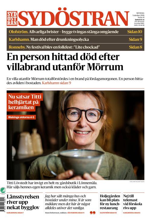 Sydöstran 5.10.2026