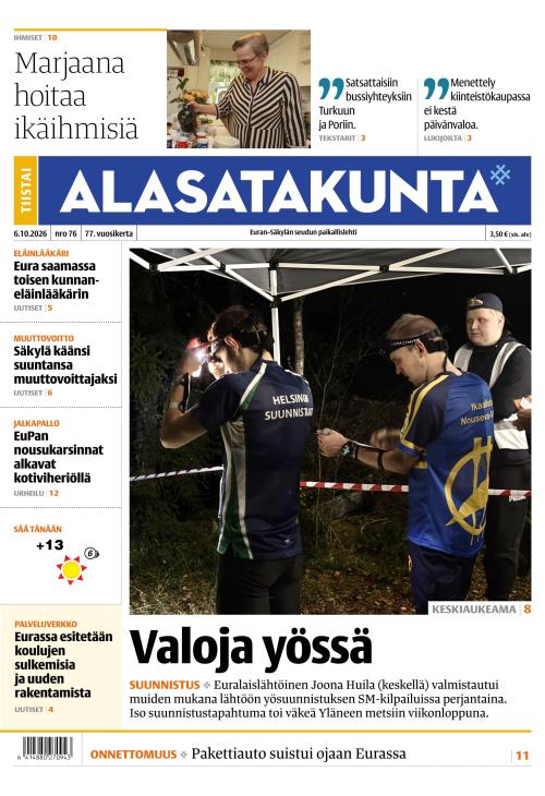 Alasatakunta 6.10.2026