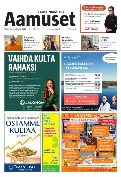 Aamuset 6.10.2026
