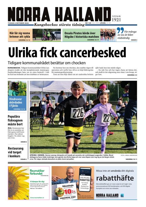 Norra Halland 6.10.2026