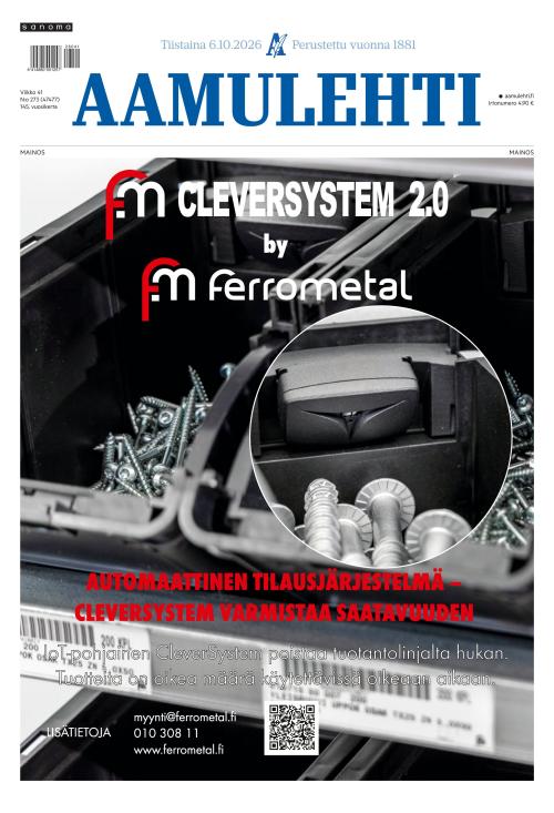 Aamulehti 6.10.2026