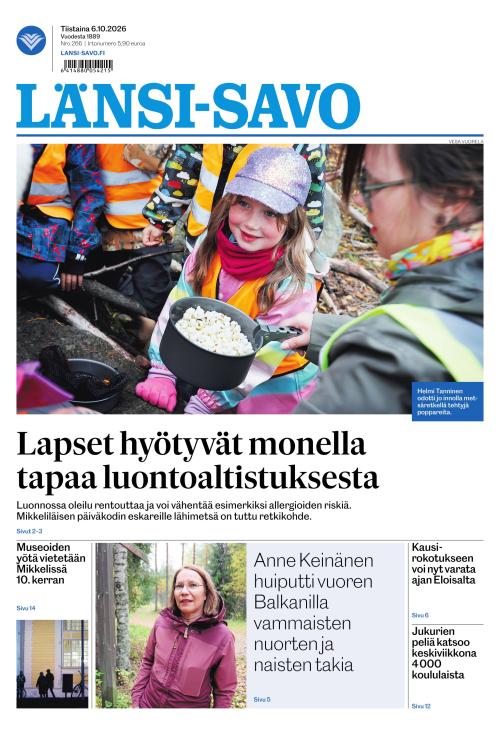 Länsi-Savo 6.10.2026