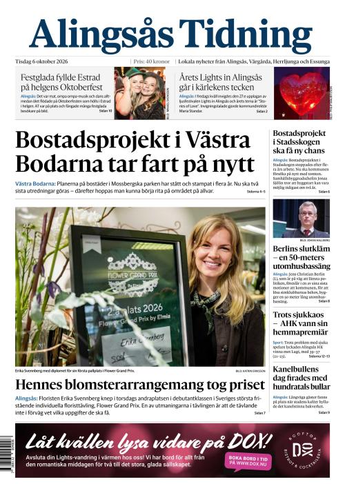Alingsås Tidning 6.10.2026
