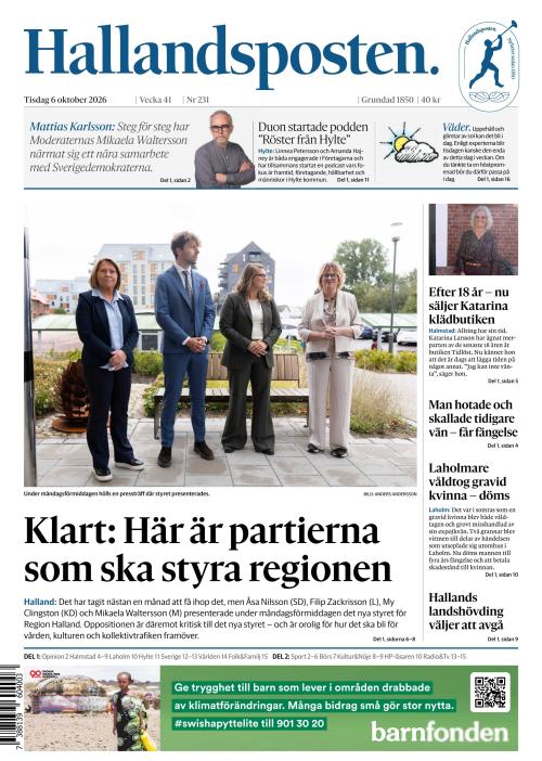 Hallandsposten 6.10.2026
