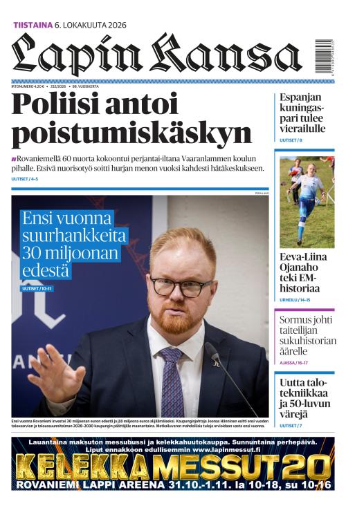 Lapin Kansa 6.10.2026