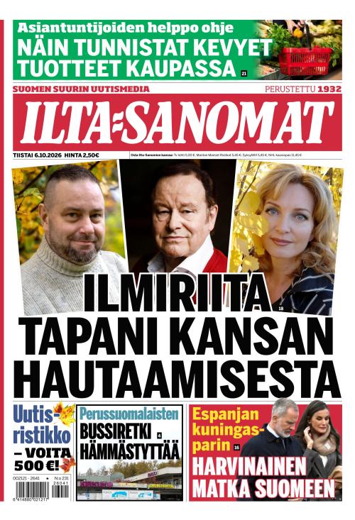 Ilta-Sanomat 6.10.2026