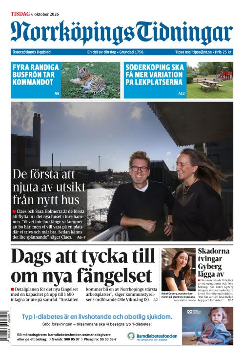 Norrköpings Tidningar 6.10.2026