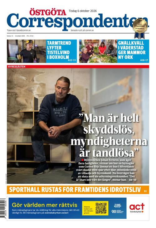 Östgöta Correspondenten 6.10.2026